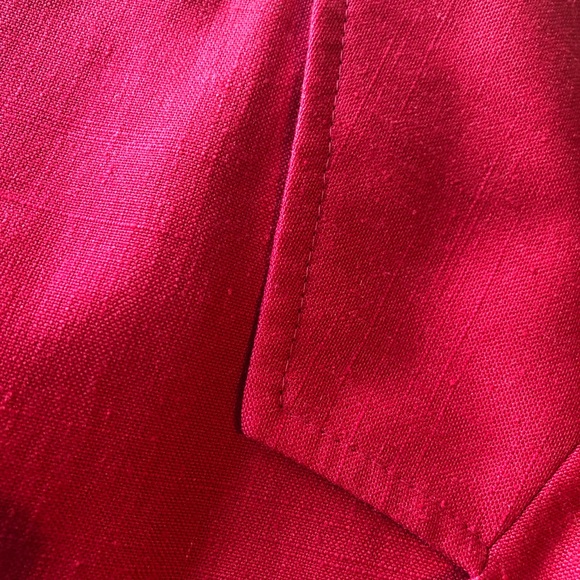 Vintage Country Sophisticates by Pendleton one button oversized red blazer - Picture 3 of 10